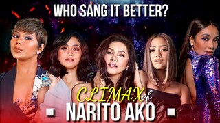 Narito ako (CLIMAX) | WHO SANG IT BETTER? | Regine × Sarah × Katrina V × Morissette × Jona & more...