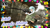 [Sword Art Online] [Kompilasi Permainan Kostum Para Gadis] Musim 3 | Asada Shino_2