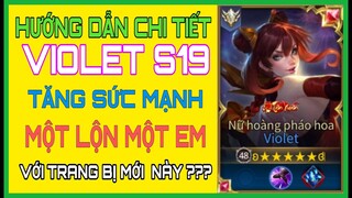 Violet Liên Quân | Cách chơi, Lên đồ và Bảng ngọc Violet mùa 19 mới, mạnh nhất là đây - HD GAME 76