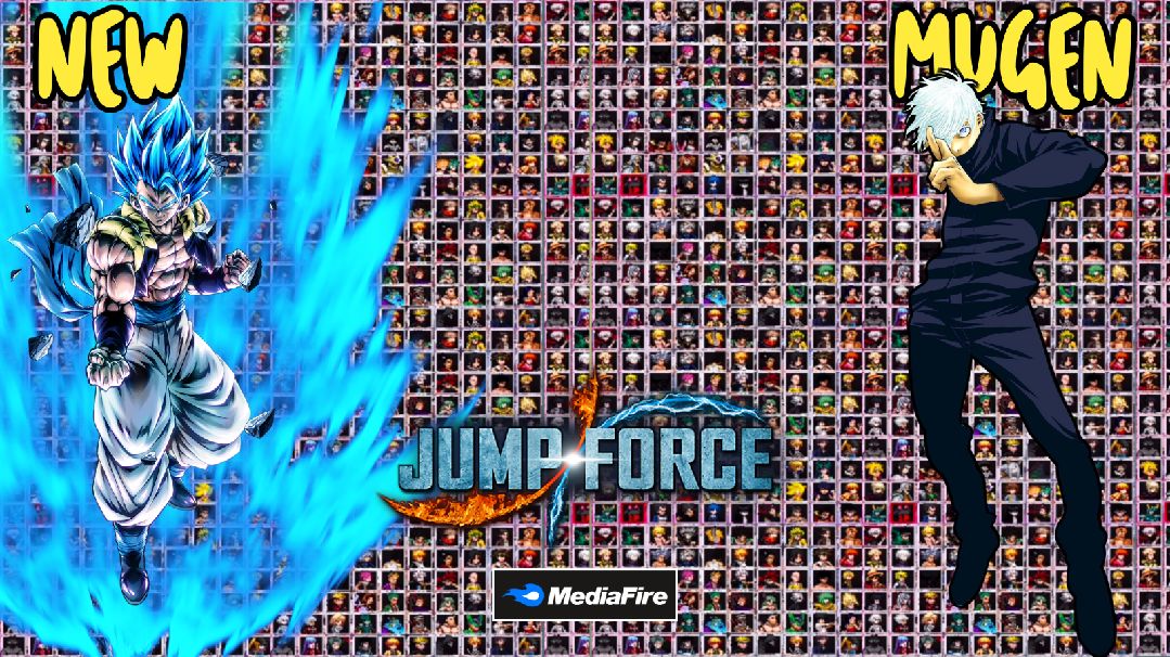 Jump force mugen на андроид. Jump Force Mugen v10. Jump Force jus Mugen. Jump Force Mugen 10. Jump Force Mugen последняя версия.