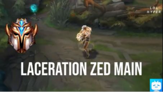 LACERATION ZED MONTAGE  #lol