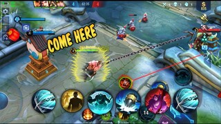 WHAT WILL HAPPEN IF A MARKSMAN PLAYER USES FRANCO IN RANK GAME - MOBILE LEGENDS