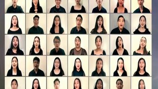 Message in Song 37: "All Praise Rising" by Music Society of Nurses (MSN), AUP, Philippines.