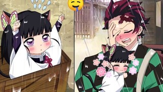 [Kimetsu no Yaiba] Tanjiro bertemu dengan Kanaiba yang imut, kawaii yang begitu lembut dan imut