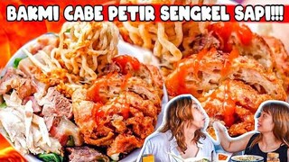 GILA! BAKMIE CABE PETIR isinya DAGING SEMUA