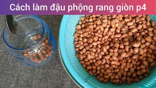 Cách làm đậu phộng rang giòn p4