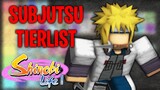 (NEW) SHINOBI LIFE 2 SUBJUTSU TIERLIST | BEST SUBJUTSU IN THE GAME