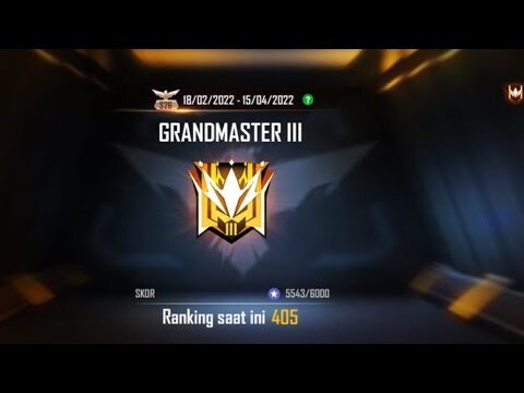 ROAD TO GRANDMASTER SEASON 26 - FREE FIRE