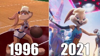 Evolution of Lola Bunny in Games [1996-2021]