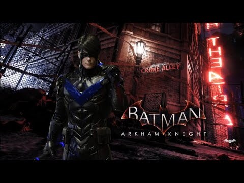 Nightwing Crime Alley Perfect Knight Bonus Batman Arkham Knight