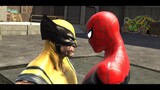 Spider-Man fights Wolverine (Far From Home Suit Mod) - Spider-Man: Web of Shadows