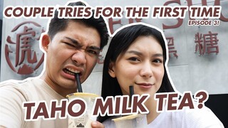 ANONG LASA NG TAHO MILK TEA? | TIGER SUGAR PHILIPPINES | COUPLE TRIES FOR THE FIRST TIME