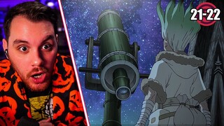 Happy Birthday Senku! || Dr. Stone Episode 21 and 22 REACTION + REVIEW