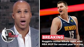 Should Nikola Jokic have won his 2nd straight MVP? - Richard Jefferson reacts | NBA Today