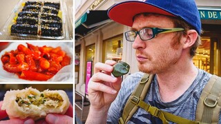 Seoul Street Food at Namdaemun Market | Korean Street Food in Seoul, Korea