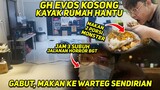 GABUT GAJELAS - VLOG JAM 3 SUBUH SENDIRIAN DI GH RADA HORROR MAKAN KE WARTEG !!!