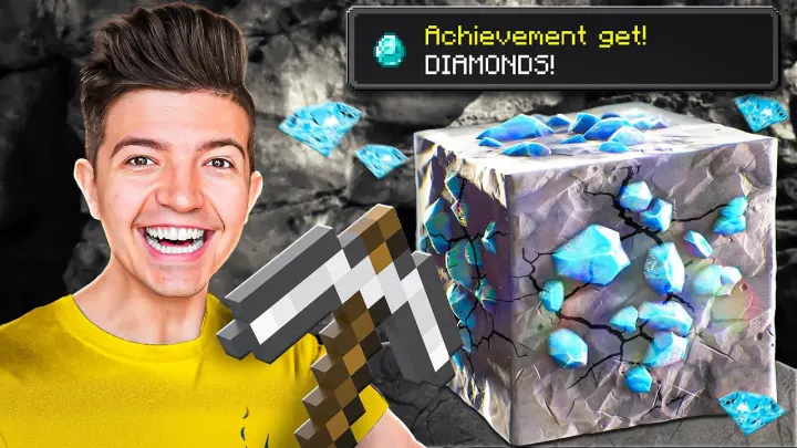 100 Minecraft Achievements in Real Life