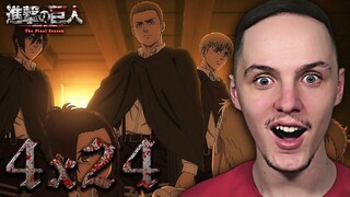 SQUAD ASSEMBLE!! | ATTACK ON TITAN Season 4 Part 2 Episode 24 REACTION | 進撃の巨人 The Final Season 第24話