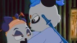 [Rainbow Cat and Blue Rabbit] No, no, there is a kissing scene in this animation