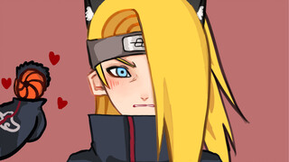 ［Deidara］Deidara's sad cat dance