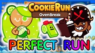 Cookierun OvenBreak (Perfect Run) คุกกี้รสมะนาว & โจรสลัด Feat.นกหวีด