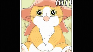 宠物猫去了喵星球，结果30年后又重生在花朵中。#二次元#漫画解说