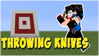 Simple Throwing Knives Addon - Minecraft Bedrock Edition / MCPE