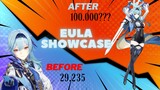 Showcase Eula Versi Gua | Genshin Impact