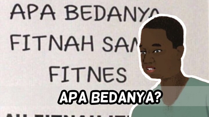 BEDA FITNAH SAMA FITNES