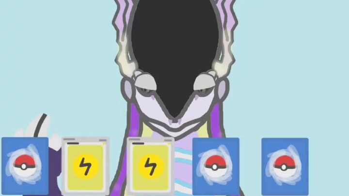 [PTCG Pokémon Animation] Millerton opened the electric gun and put it in Wuhu haha