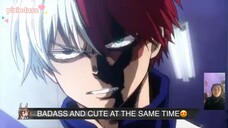 MOMENT BADASS TODOROKI SHOTO😍🔥❄️