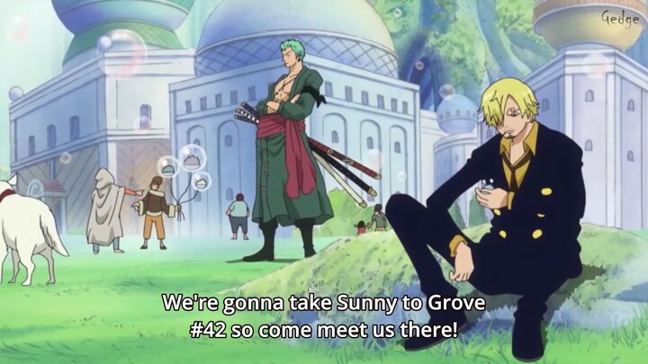 Zoro X Sanji moment