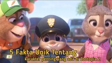 5 Karakter Zootopia yang Wajib Kamu Kenali!