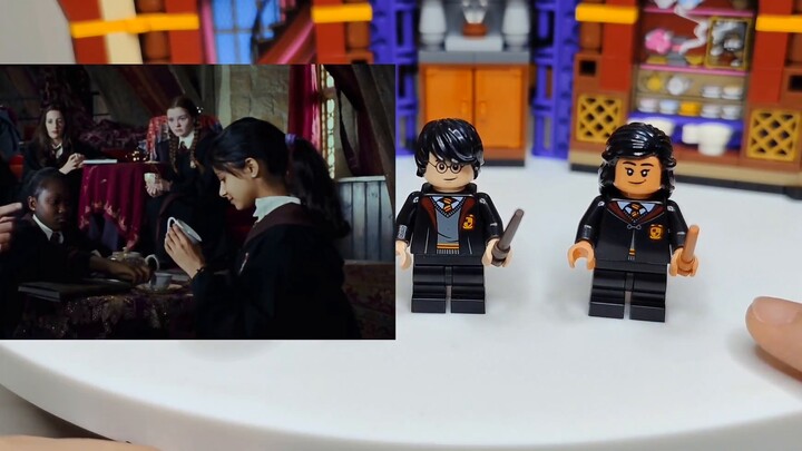 [ปลาในน้ำวิญญาณ] LEGO 76396 บทเรียนทำนาย 76397 บทเรียนการป้องกันตัวจากศาสตร์มืด/หนังสือป๊อปอัพเวทมนต