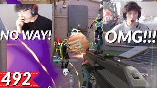 This Guy ACE Made Asuna and Shanks Go Crazy!  | Most Watched Valorant Clips Today V492