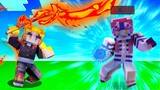 Defeating UPPER MOON DEMONS as RENGOKU in Minecraft Demon Slayer Mod