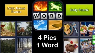 4 Pics 1 Word - Norway - 03 January 2020 - Daily Puzzle + Daily Bonus Puzzle - Answer - Walkthrough