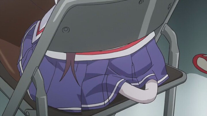 Skirt, a tail grows out of the skirt! The source of all evil in anime!