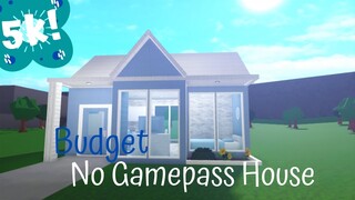 Roblox | Bloxburg Budget No Gamepass Tiny House Speedbuild | Tapioca