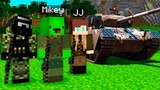 How Mikey & JJ Became Military in Minecraft Challenge (Maizen Mazien Mizen)