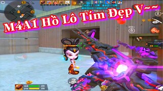 CF Mobile : Cầm Thử Cây M4A1 Hồ Lô Tím Của Khựa Nhìn Được Phết