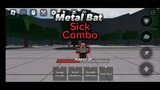 Metal Bat Sick Combo 🔥 | Strongest battlegrounds