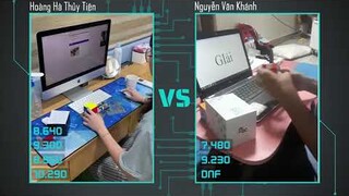 FINAL EE SUPER LEAGUE - Hoàng Hà Thủy Tiên vs Nguyễn Văn Khánh || RUBIK BMT