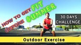 HOT TO GET READY FOR SUMMER / Outdoor Work out Routine DAY 1