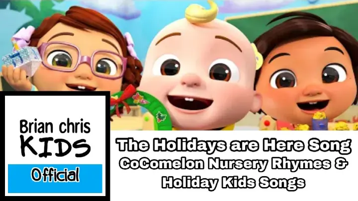The Holidays are Here Song | CoComelon Nursery Rhymes & Holiday Kids Songs