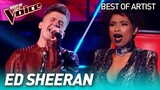The best ED SHEERAN covers in The Voice