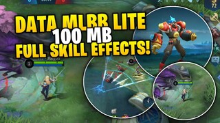 DATA MLBB LITE 100 MB! - FULL SKILL EFFECTS - FULL SOUND EFFECTS - EDITH PATCH