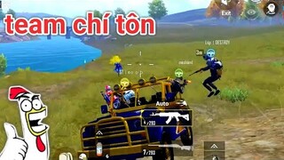 PUBG Mobile - Giả Dạng Rank Thấp Trà Trộn Team Chí Tôn | Đây Là Cách Họ Clear Team