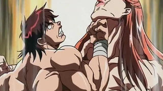บากิใช้หมัดอันทรงพลังเพื่อเอาชนะคุเรฮะ Baki vs Andreas Regan Katou vs Suedou