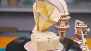 [Life] Papercraft: An Exquisite Gramophone